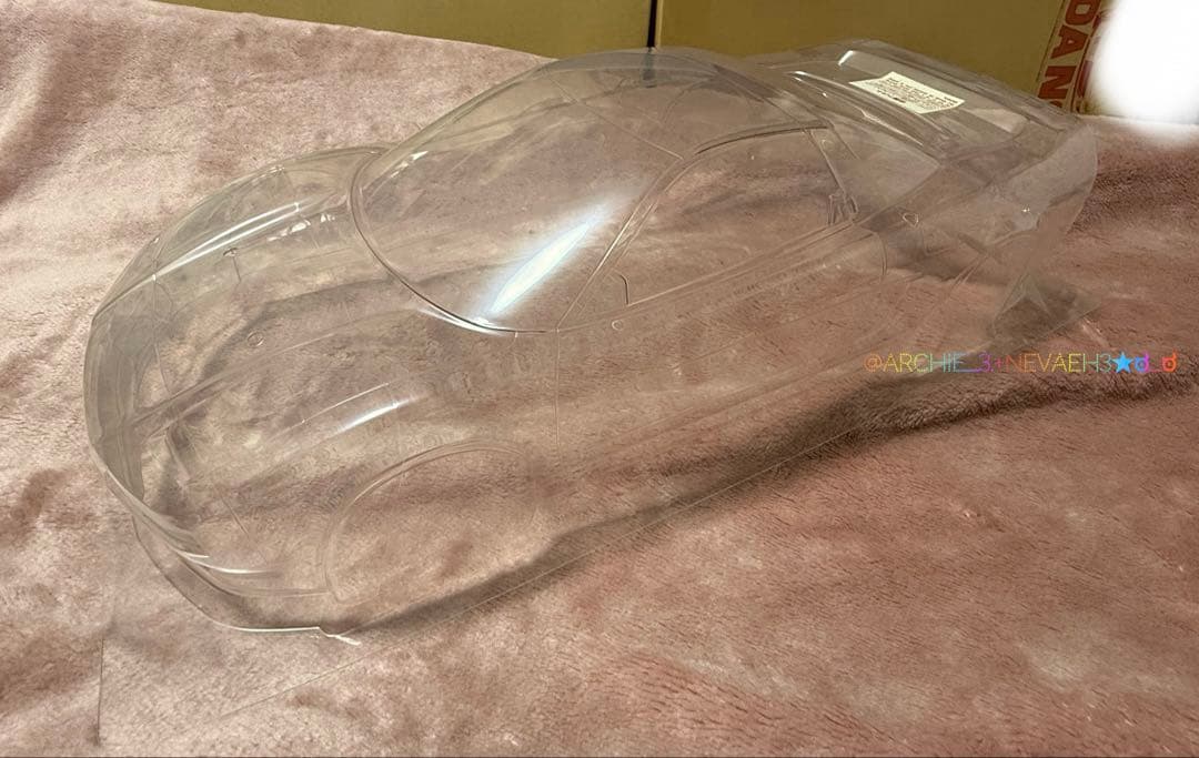 ラスト１台【未塗装・未使用】タミヤ★HONDA NSXスペアボディセット1/10