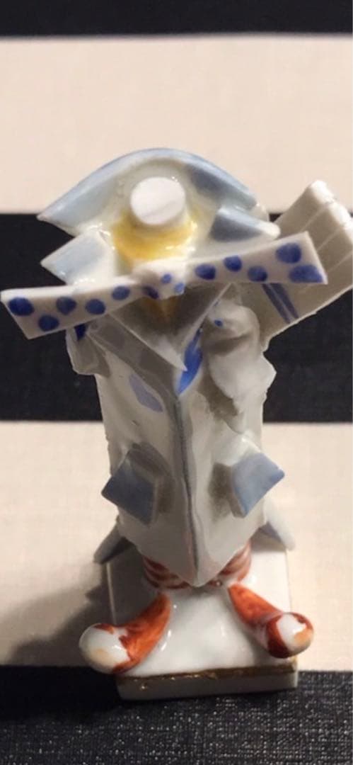 マイセンmeissen　手びねり人形　ピエロ　6体　ショーケース付き