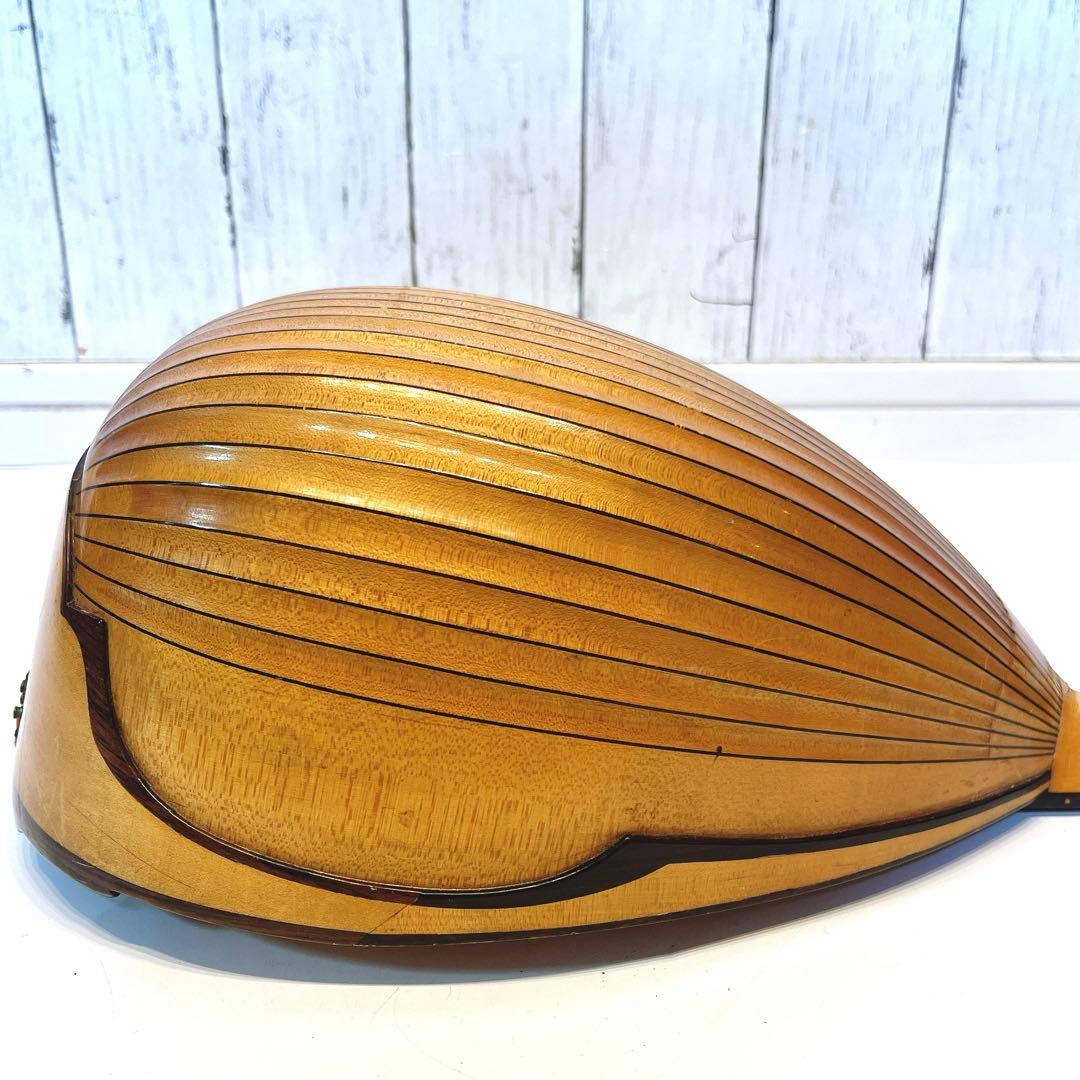 マンドリン SUZUKI NO.100 渦巻きヘッド　リブ彫り込み　スズキ