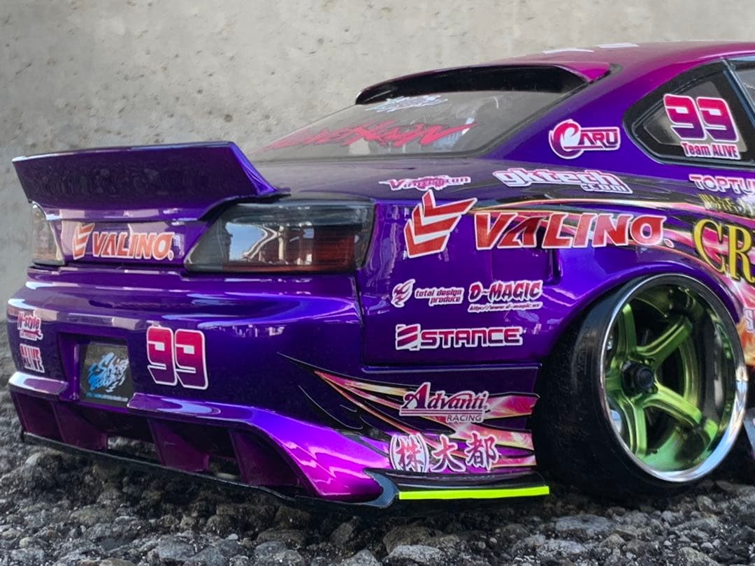 アディクション　アライブフーン　シルビア　限定ボディ キャンディーラメ塗装品