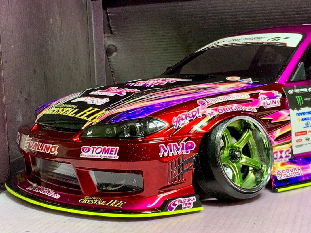 アディクション　アライブフーン　シルビア　限定ボディ キャンディーラメ塗装品