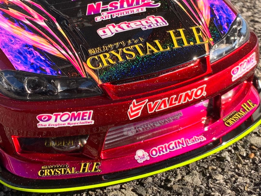 アディクション　アライブフーン　シルビア　限定ボディ キャンディーラメ塗装品