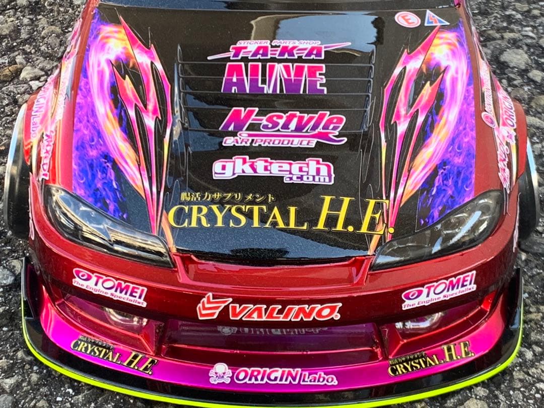 アディクション　アライブフーン　シルビア　限定ボディ キャンディーラメ塗装品
