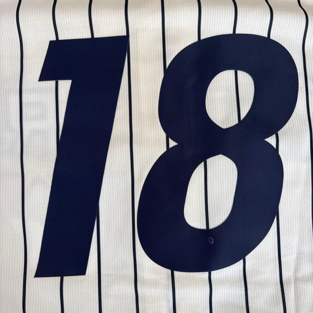 日本ハムファイターズ　50周年記念 ユニフォーム 18 山崎福也