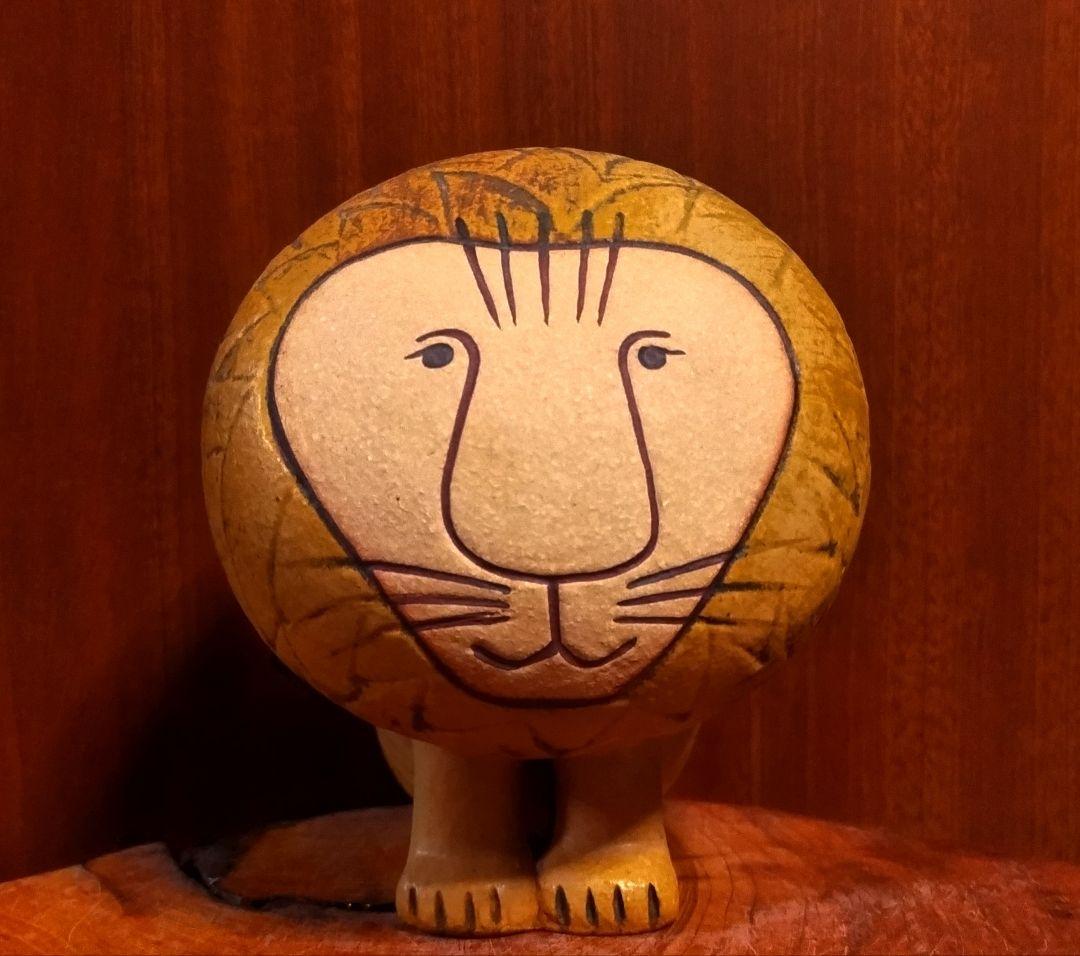 リサラーソン ライオン 大中小キーホルダー４点セット 北欧 美品