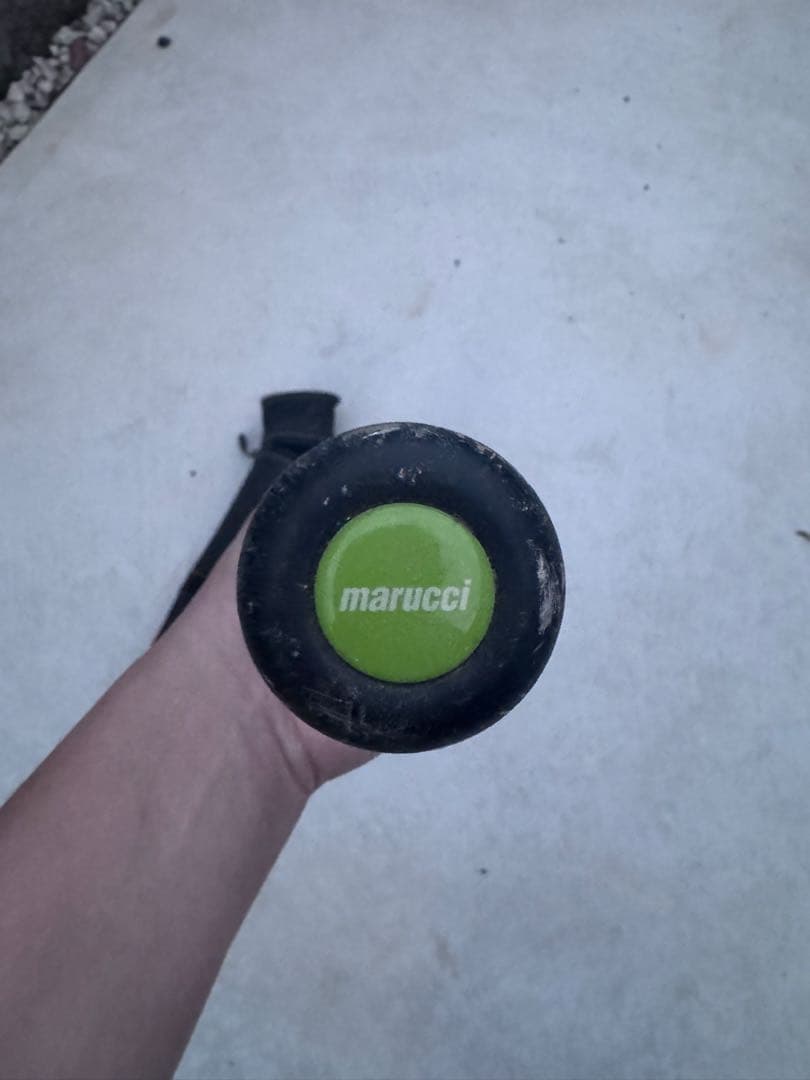 Marucci 軟式バット 緑ワニクラッシャー 緑ワニ83cm バットケース付き