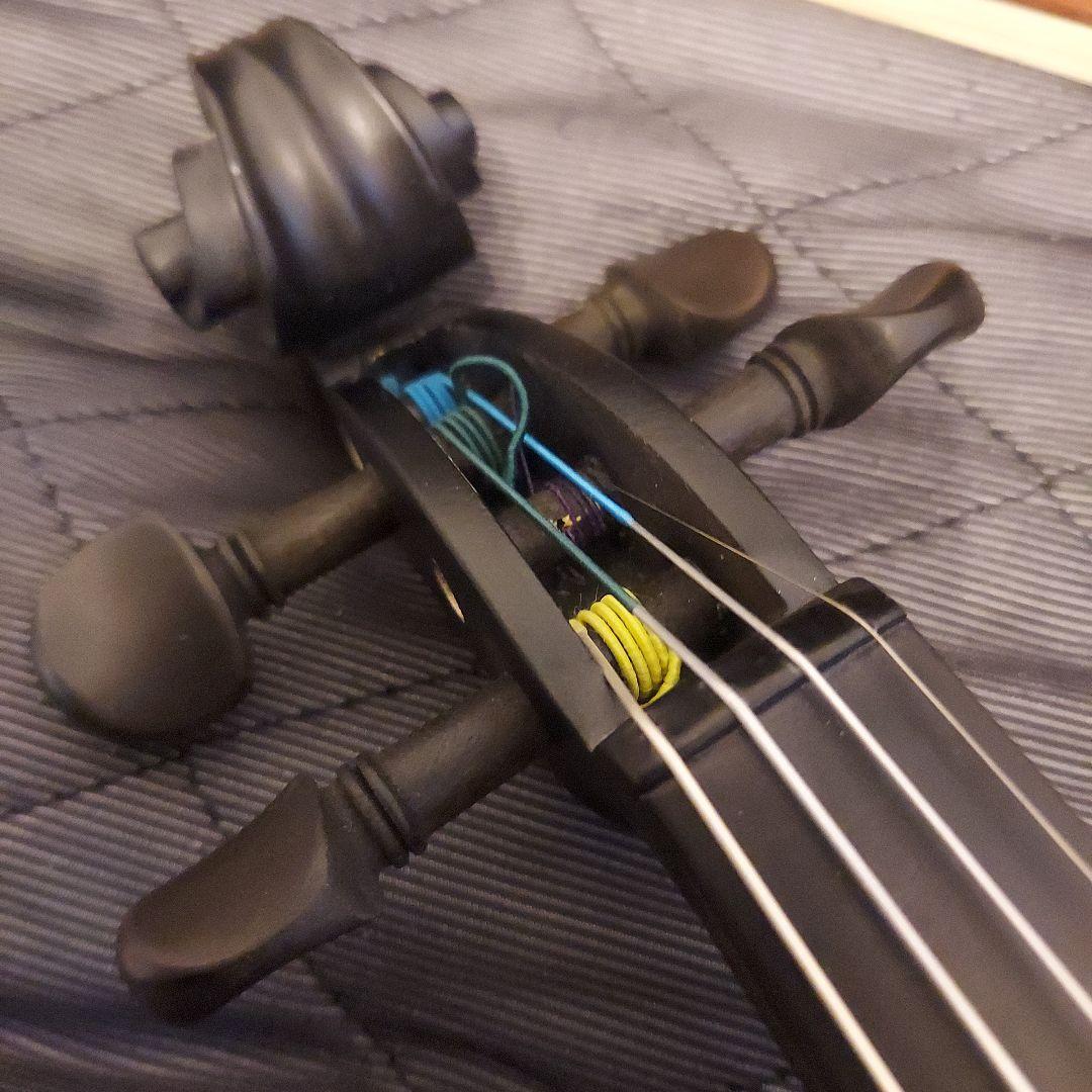 【美品】バイオリン Hallstatt V-12 BK 4/4 ケース付属