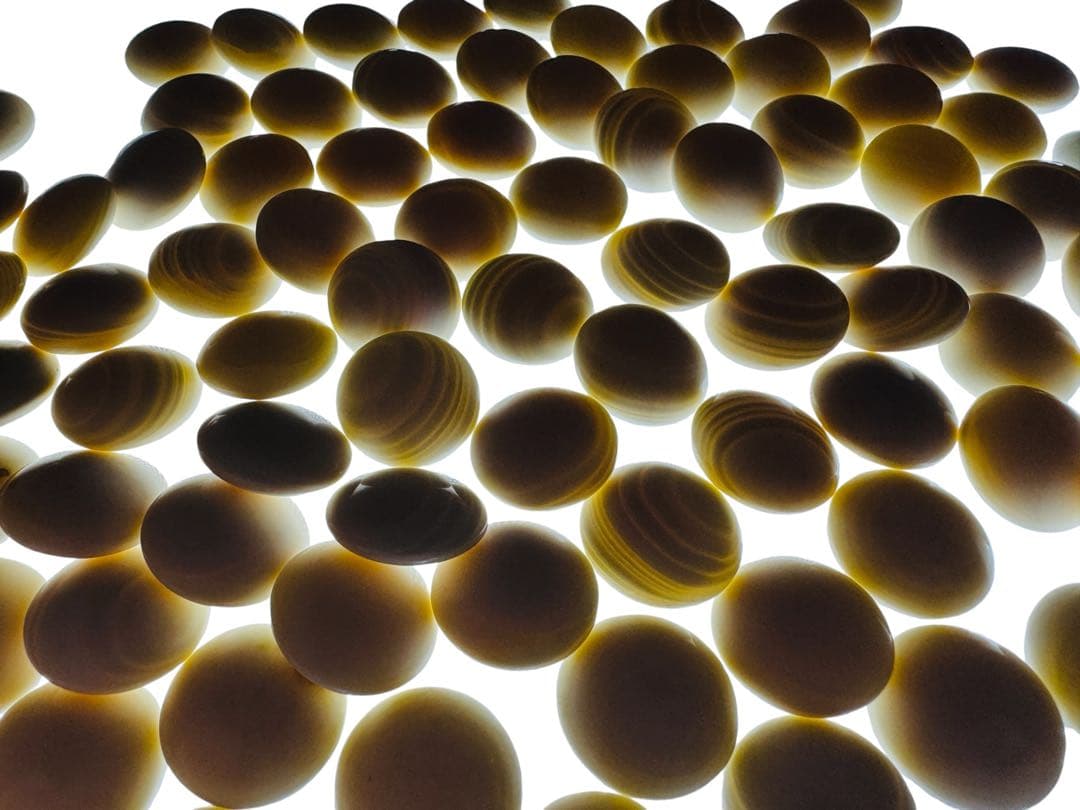 囲碁 32号 蛤碁石 那智黒 碁石 碁笥セット ①