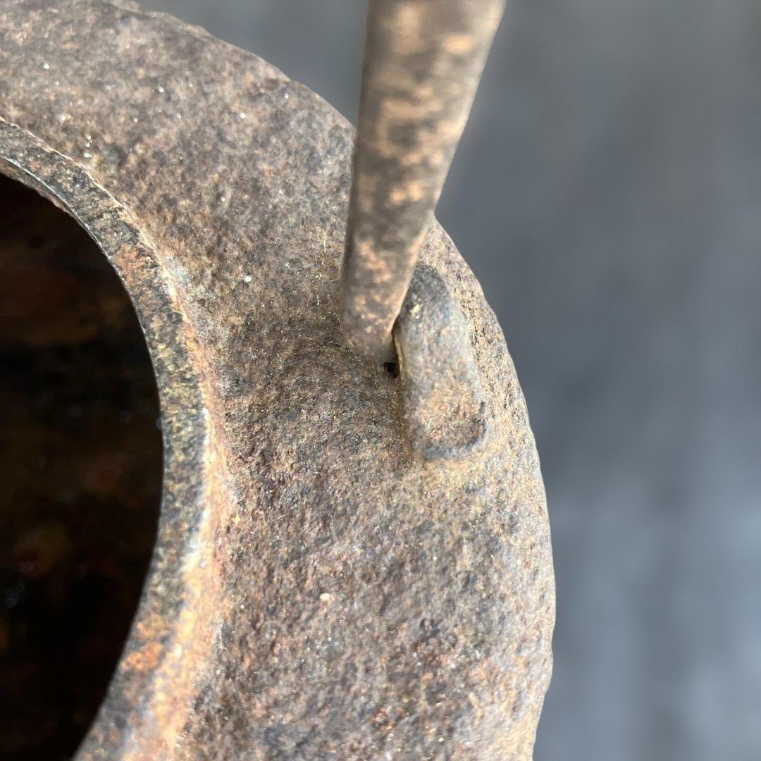 アンティーク　鉄瓶