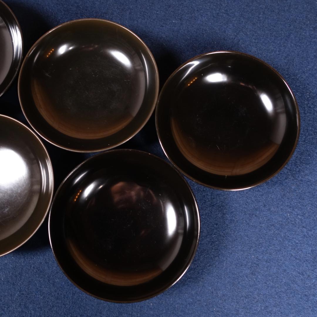 魯山人好の逸品 輪島塗日月椀 5客