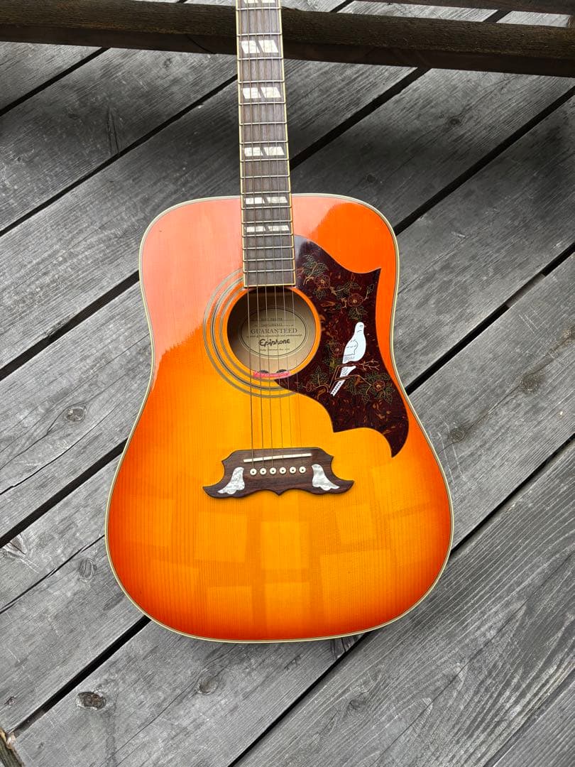 Epiphone アコースティックギター DOVE ハードケース付き