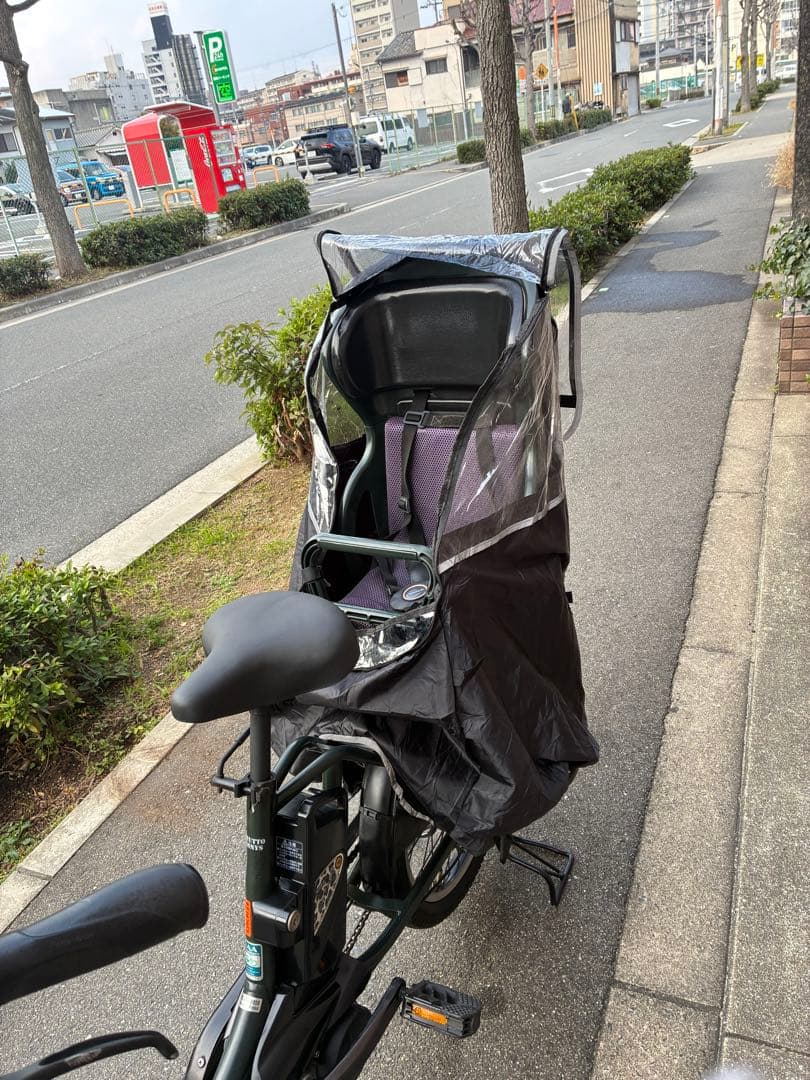 パナソニック ギュットアニーズ電動自転車ダークグリーン