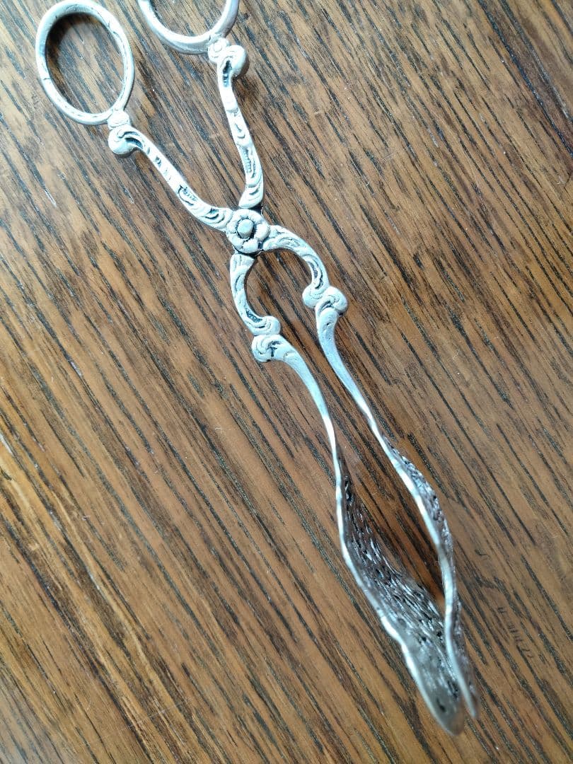 最終変更、繊細美品、美術品、希少品、８００.シルバークッキートング、美品