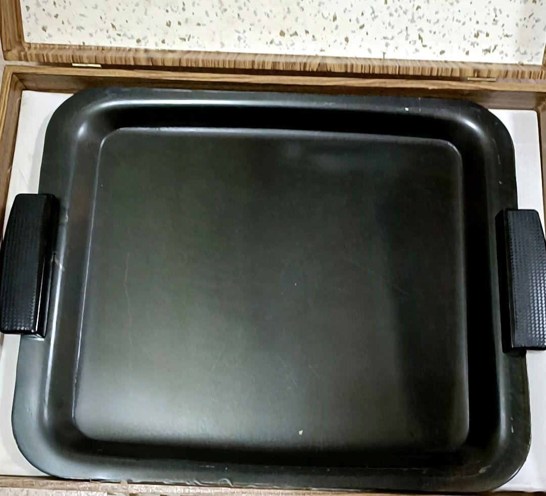 やまひろ印 中型鉄板 ステンレス串付き　バーベキュー