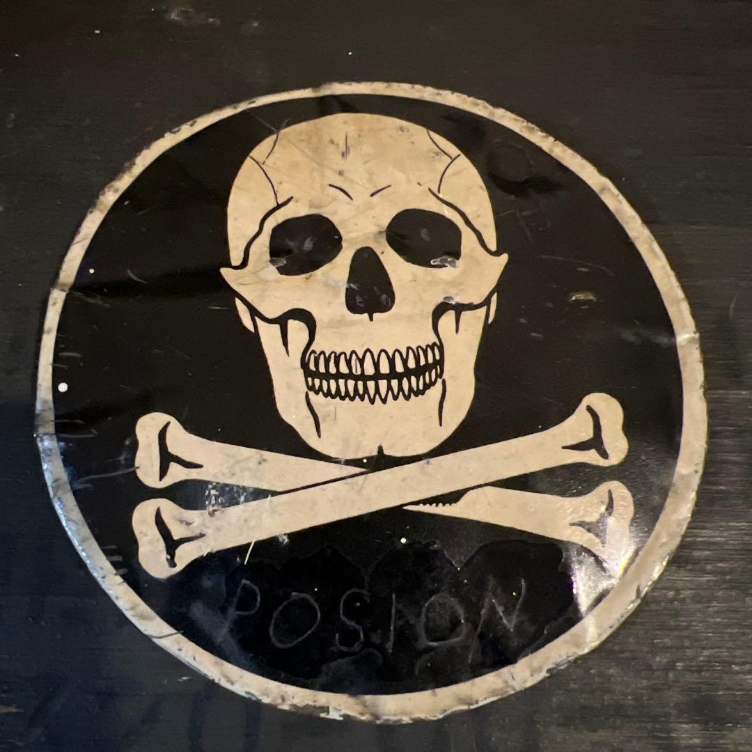 40Sー50S ビンテージバッジ　スカル