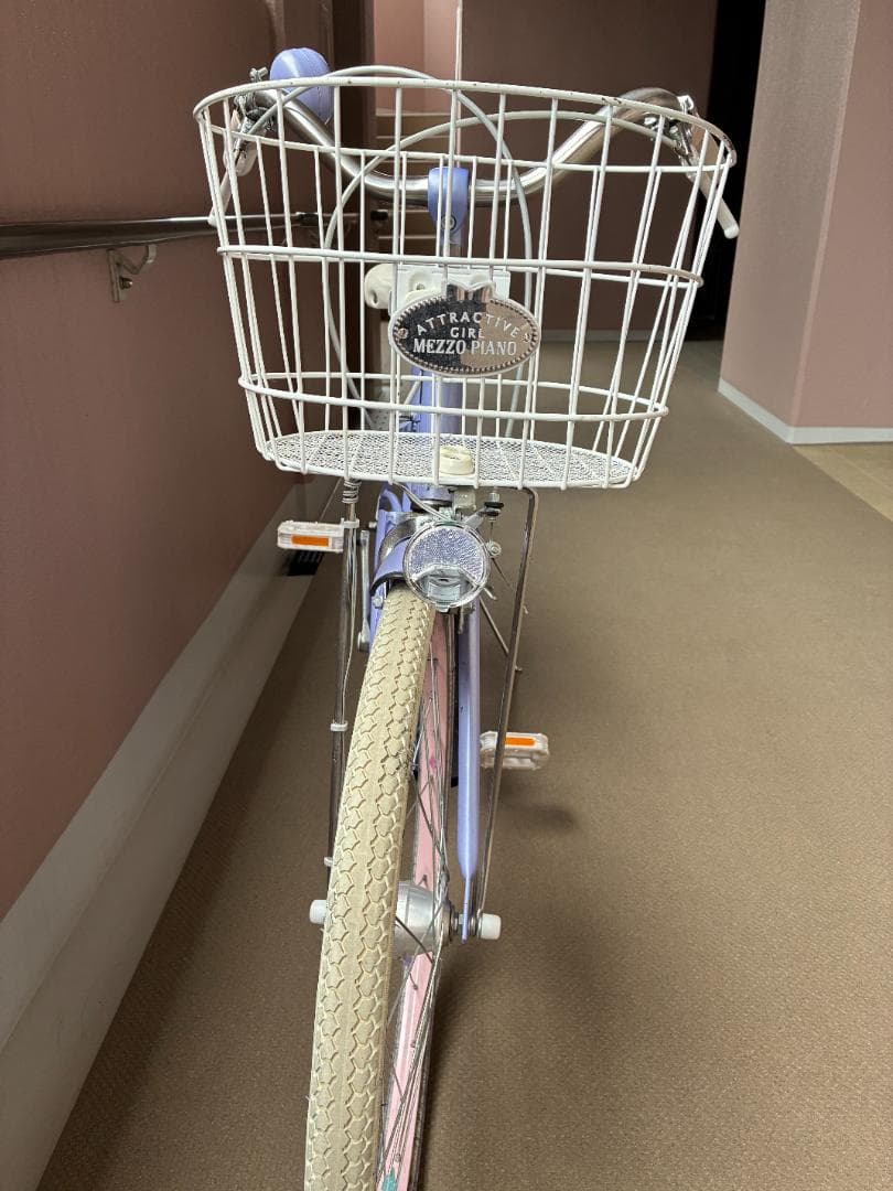 配送不可/引取限定　メゾピアノ　自転車　２２インチ　中古