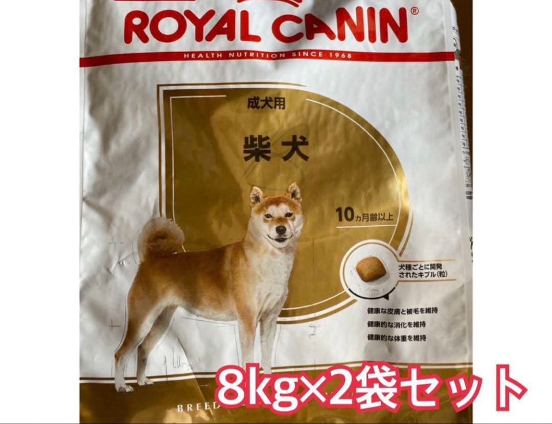  CANIN 柴犬8kg×2袋セット