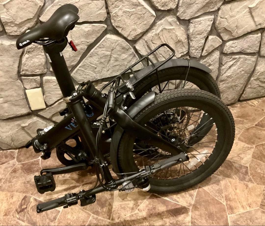 VELMO Q2 折りたたみ電動アシスト自転車 ブラック