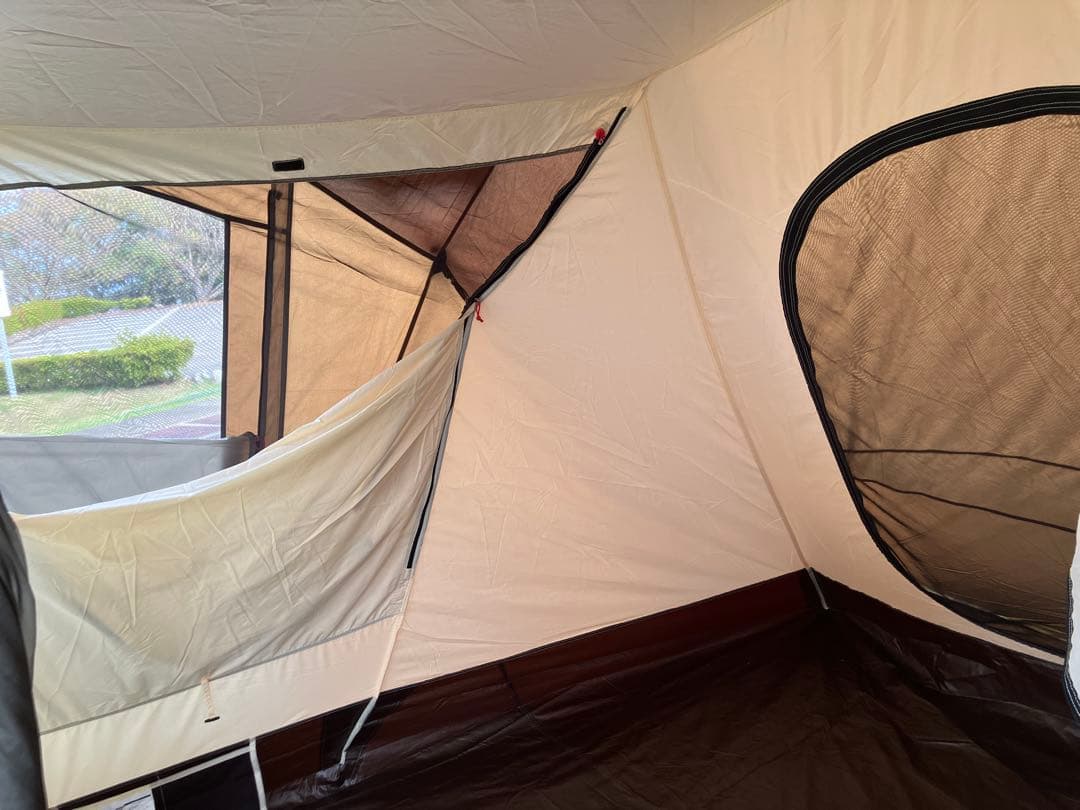 【週末値下げ】4Sワイド2ルームカーブ 、インナーテント&グランドシート