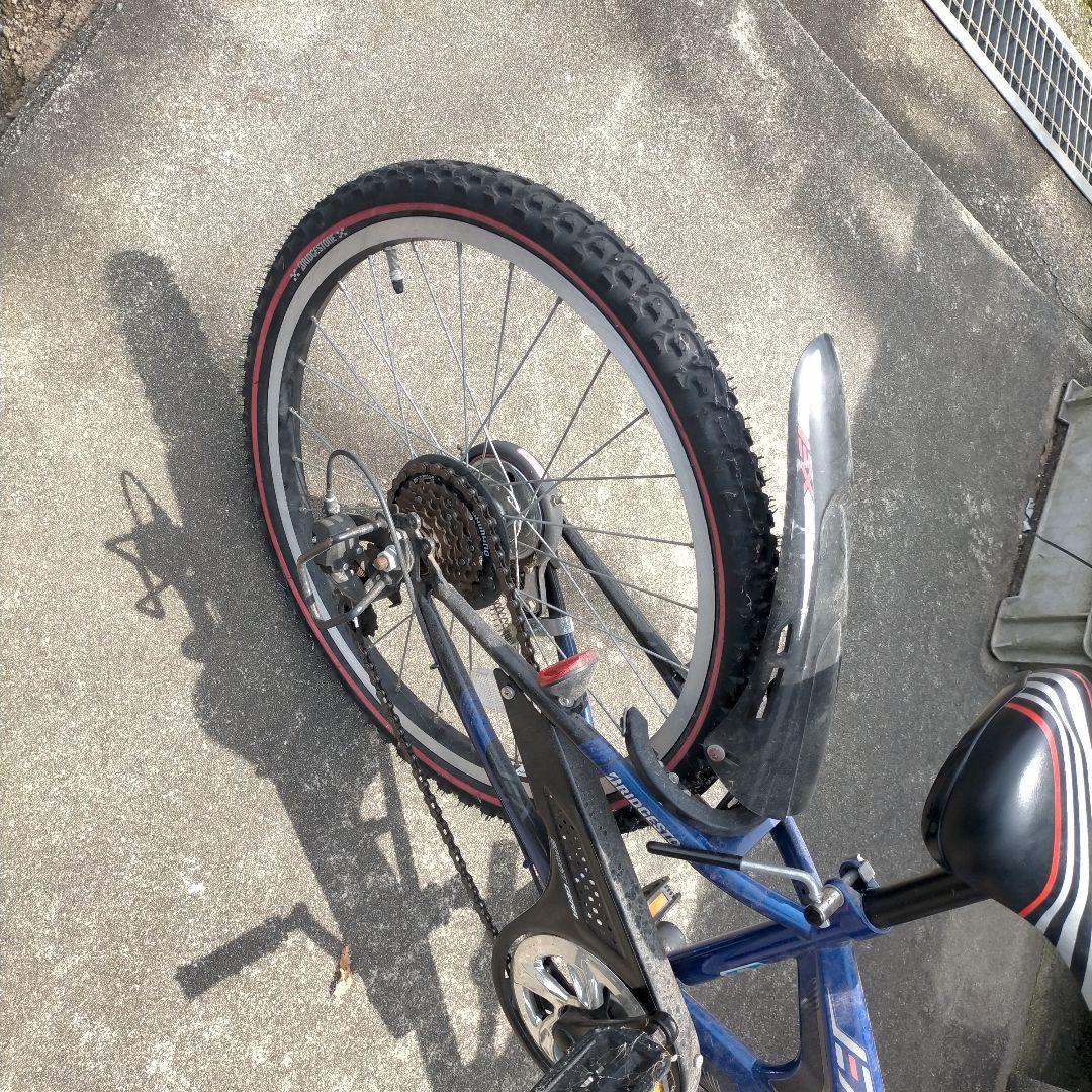 富山県　ブリヂストン エクスプレスジュニア 22インチ EXJ26　6段 自転車