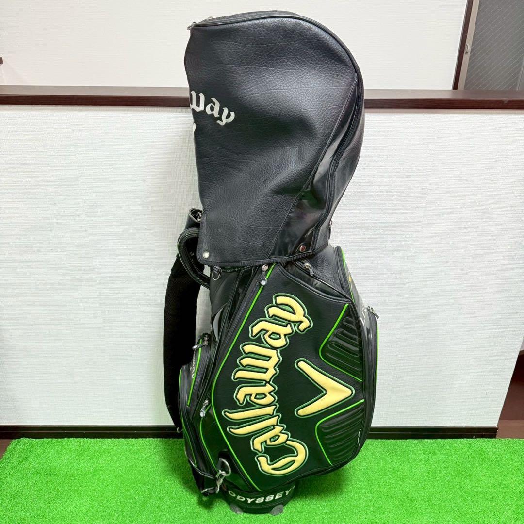 良品　希少　石川遼プロ使用モデル キャロウェイ　ツアープロモデル キャディバッグ