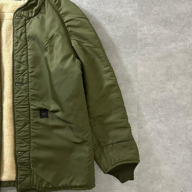 60s 米空軍 USAF ヴィンテージ ウールパイル ライナージャケット M-L