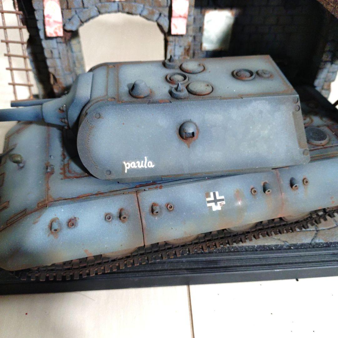 〚塗装完成品〛ドラゴンモデル　 1/35 ドイツ　E100重戦車