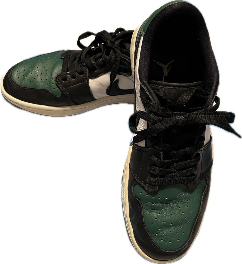 Nike Air Jordan 1 Low ゴルフ ホワイト/ブラック/グリーン