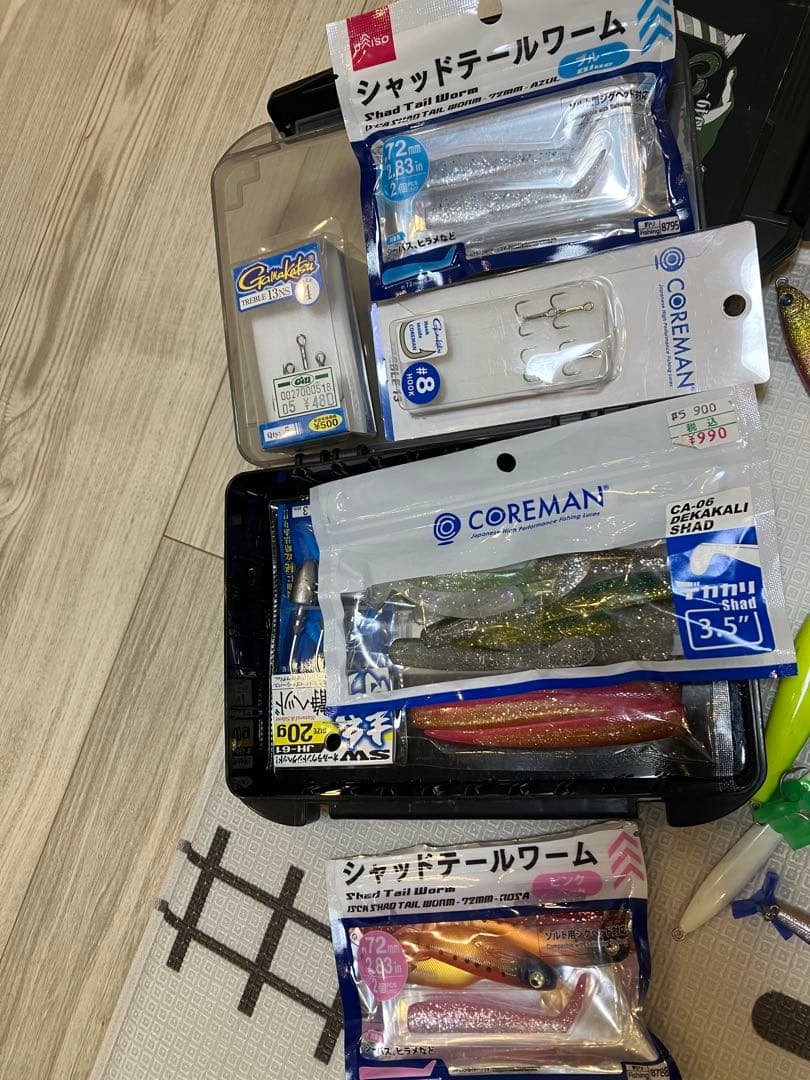 毎日値下げ設定　ルアー　ワームなど　約100点　まとめ 売り