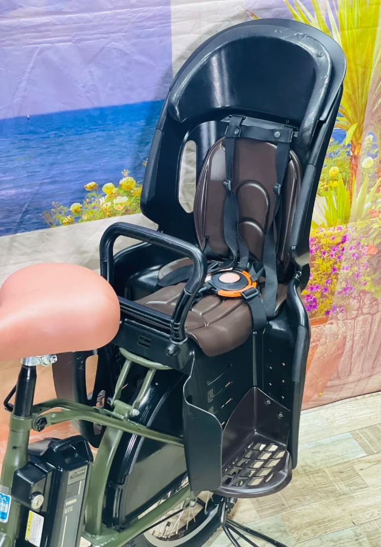 Y2396　2019モデルアシスタC⭐️　ブリヂストン　ハイクラス子供乗せ自転車