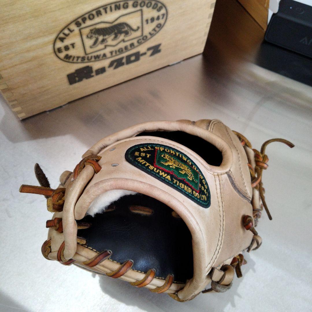 Toshi ミツワタイガー　内野手用グローブ軟式Mitsuwa Tiger