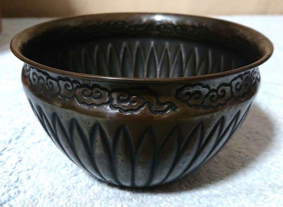 茶道具 菊割建水