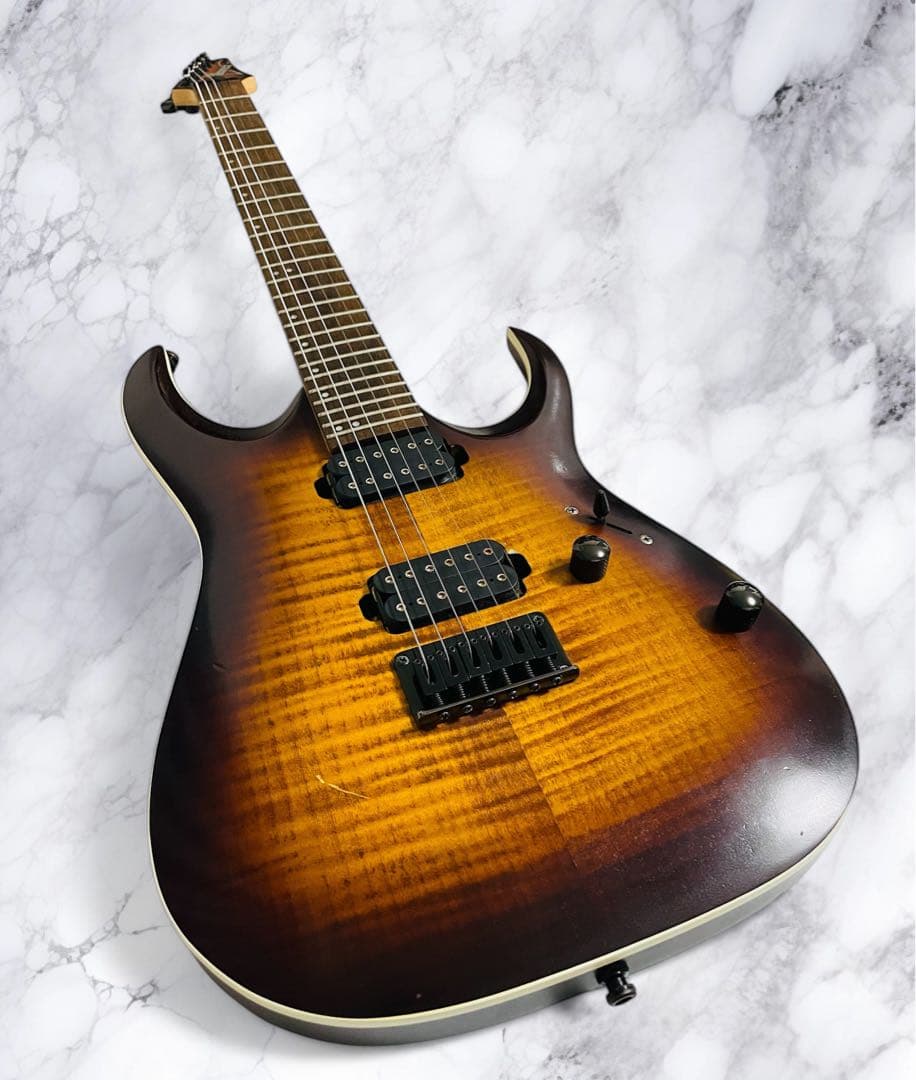 Ibanez RGA42FM ドラゴンアイバースト色