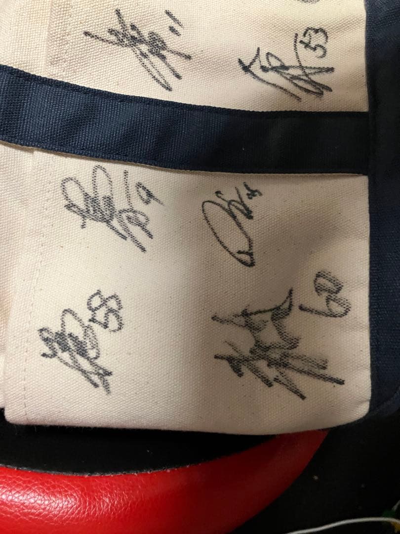 東京ヤクルトスワローズ サイン入りトートバッグ