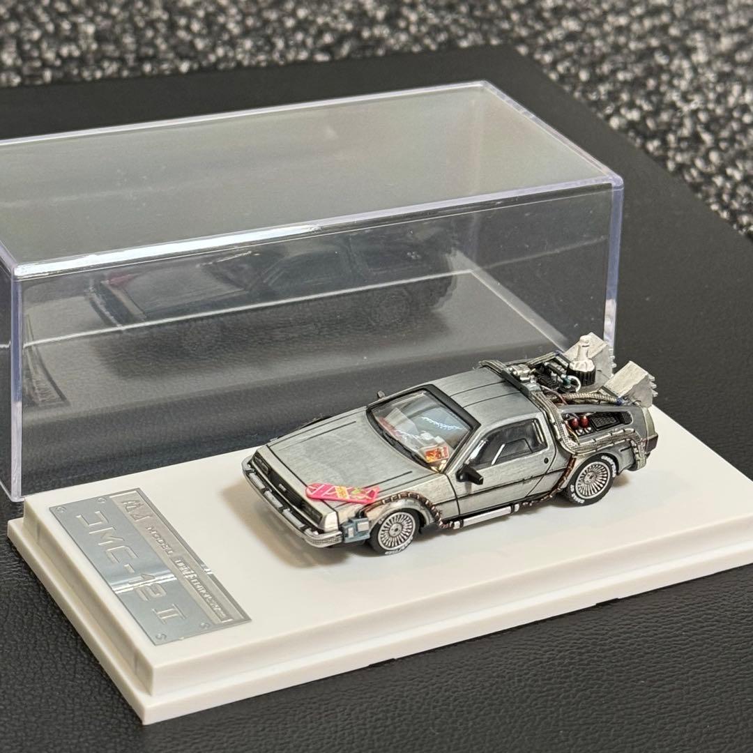 デロリアン Ⅱ カスタム品 1/64 MJモデル バックトゥザフューチャー②