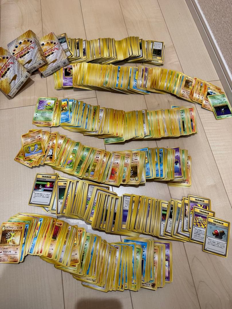 ポケモンカード　旧裏 まとめ売り约3300枚 エネルギーカード無し
