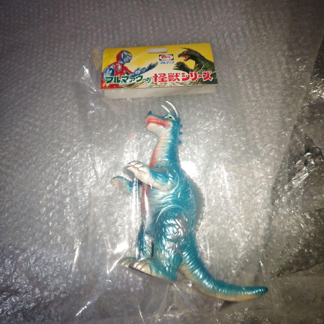 ブルマァク　キングザウルス三世　ソフビ　ブルー　帰ってきたウルトラマン