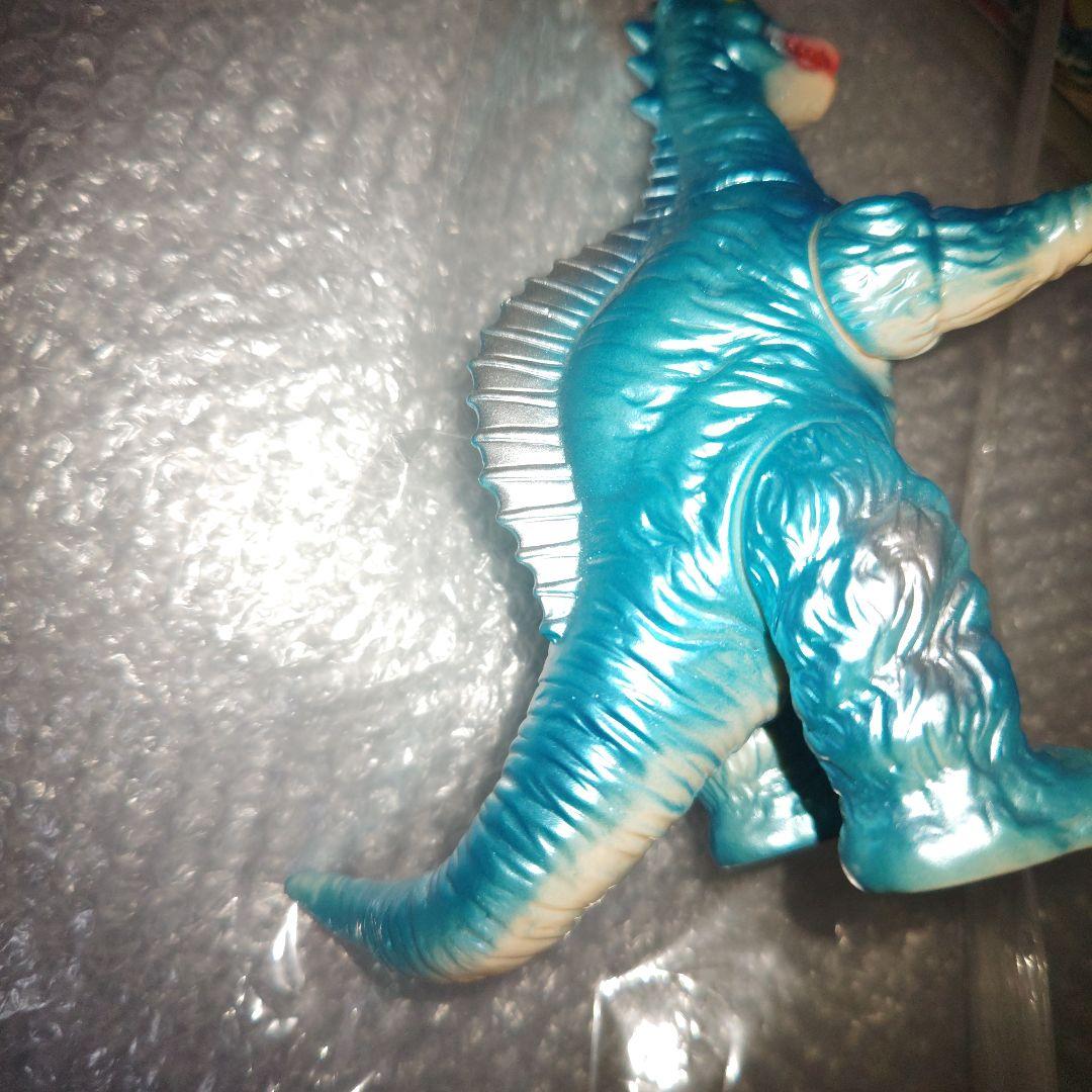 ブルマァク　キングザウルス三世　ソフビ　ブルー　帰ってきたウルトラマン