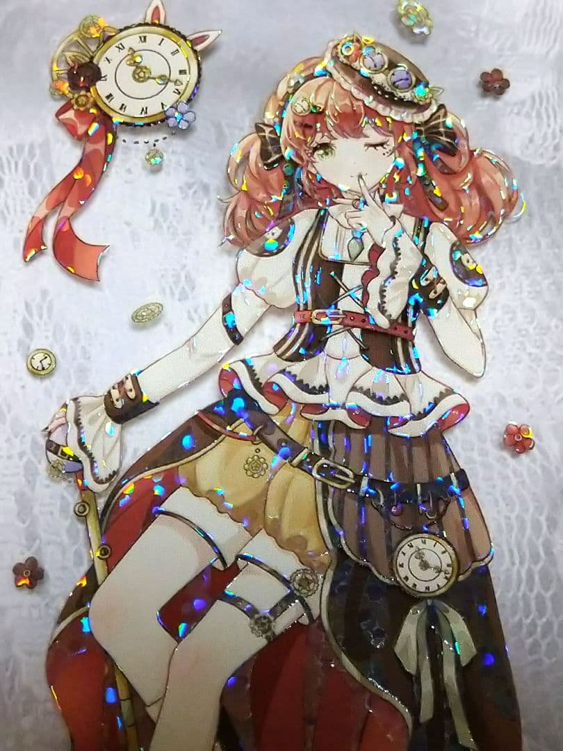 ☆SALE✩再販✩J258＃熔金学院(银河光)切売り海外人物マステ女の子