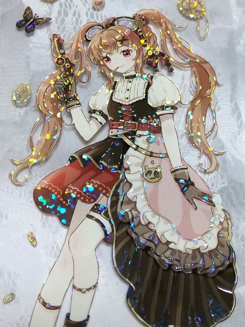 ☆SALE✩再販✩J258＃熔金学院(银河光)切売り海外人物マステ女の子