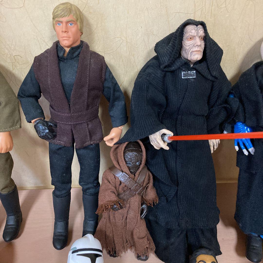 【めちゃ得】スターウォーズ　30センチ大フィギュア10体＋小1体＋武器色々セット