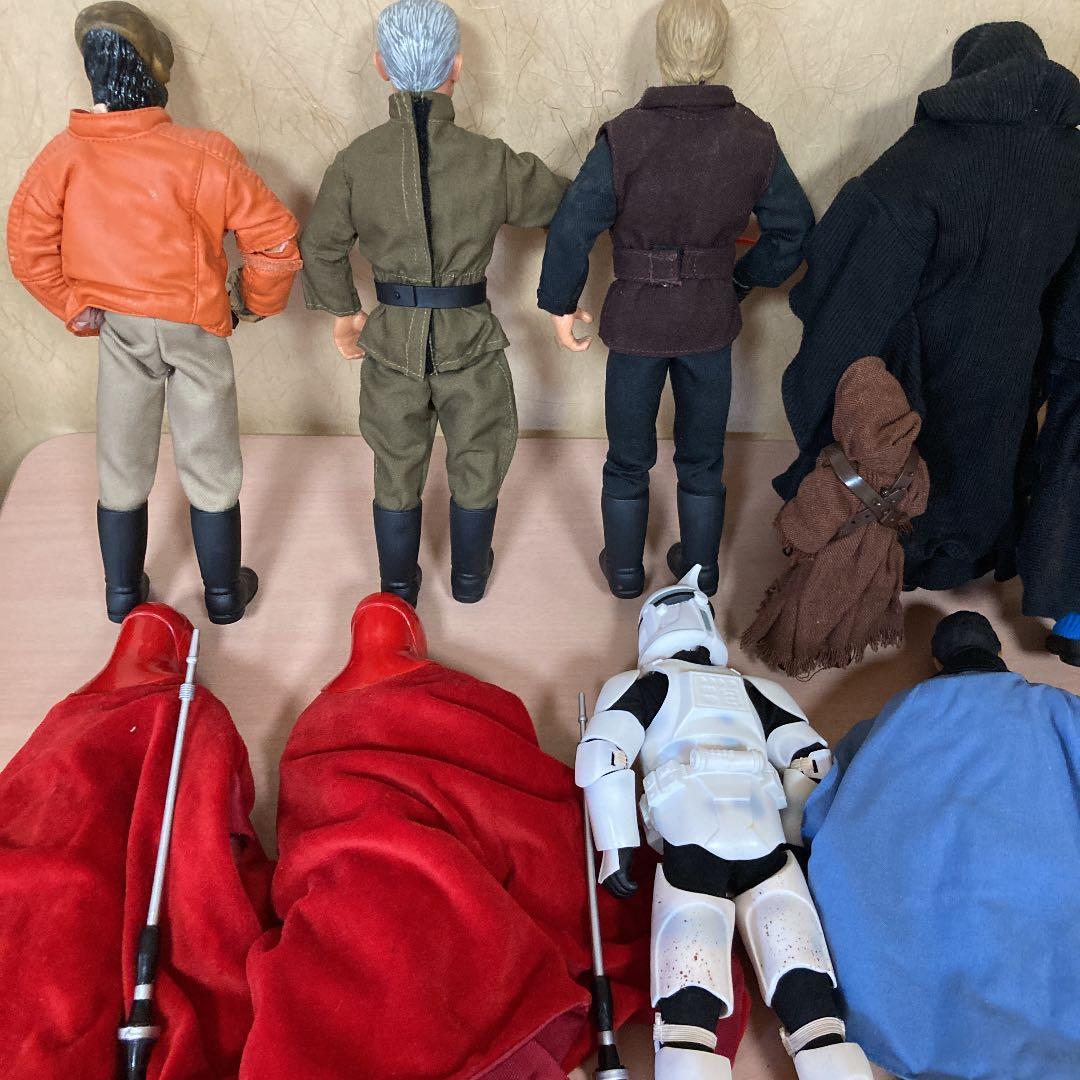 【めちゃ得】スターウォーズ　30センチ大フィギュア10体＋小1体＋武器色々セット