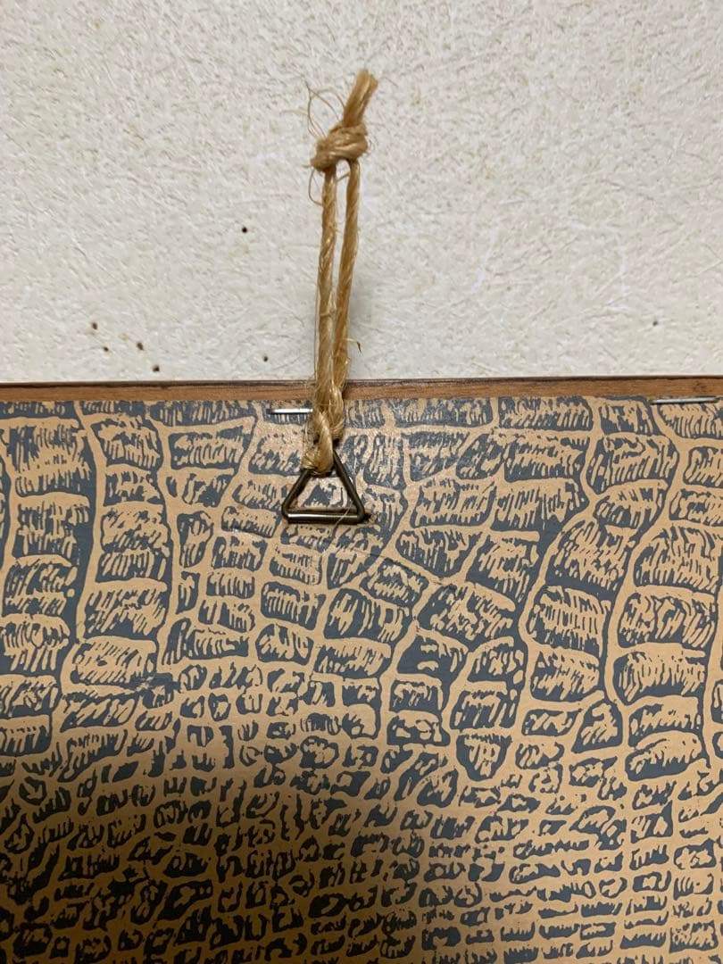 ヴィンテージ アルファベット　刺繍サンプラー　額装品　アンティーク