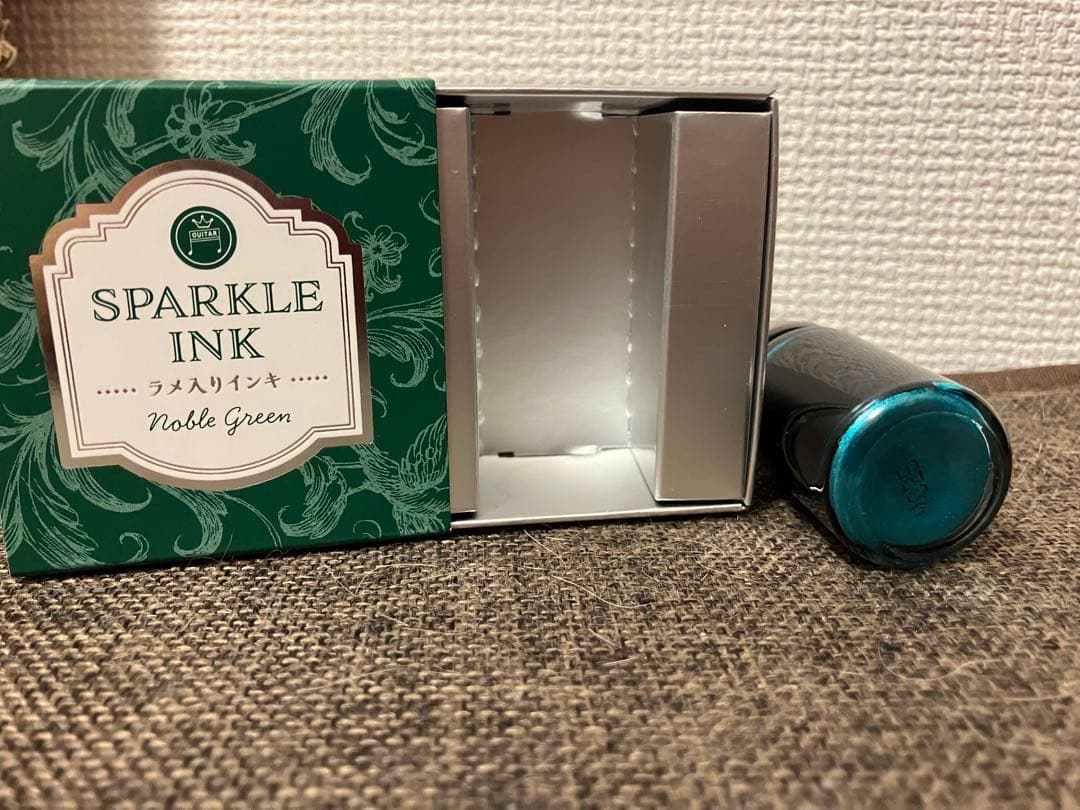 ハイカラインキ7色、ギタースパークルインキ3色　セット