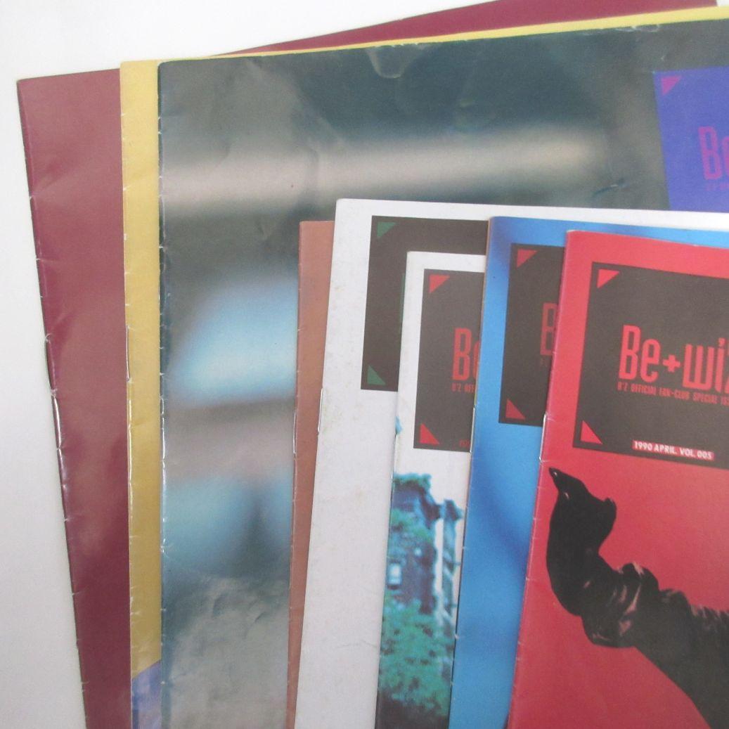 B'z ファンクラブ会報 BE WITH ! 005-013 (12欠) セット