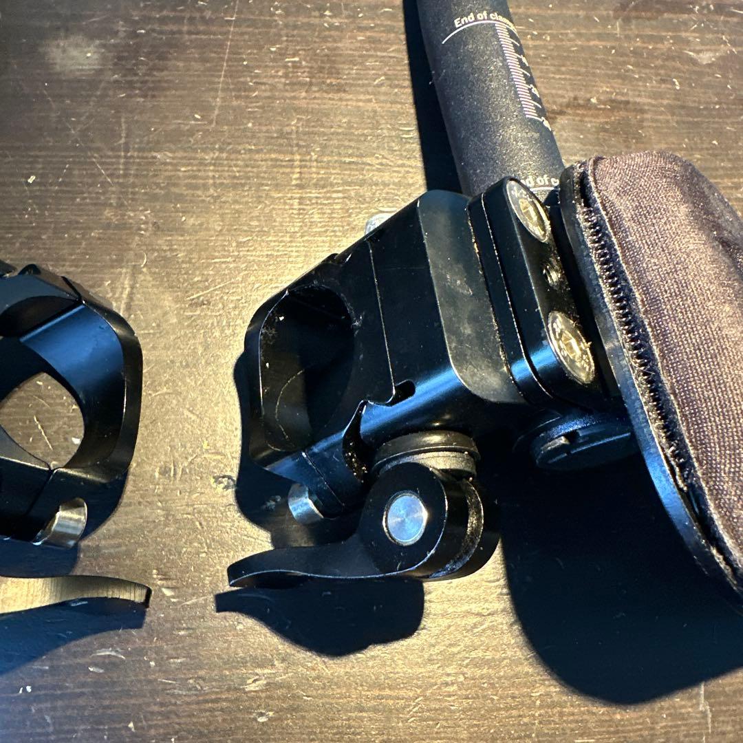 レッドシフト クイックリリース クリップオン エアロバー