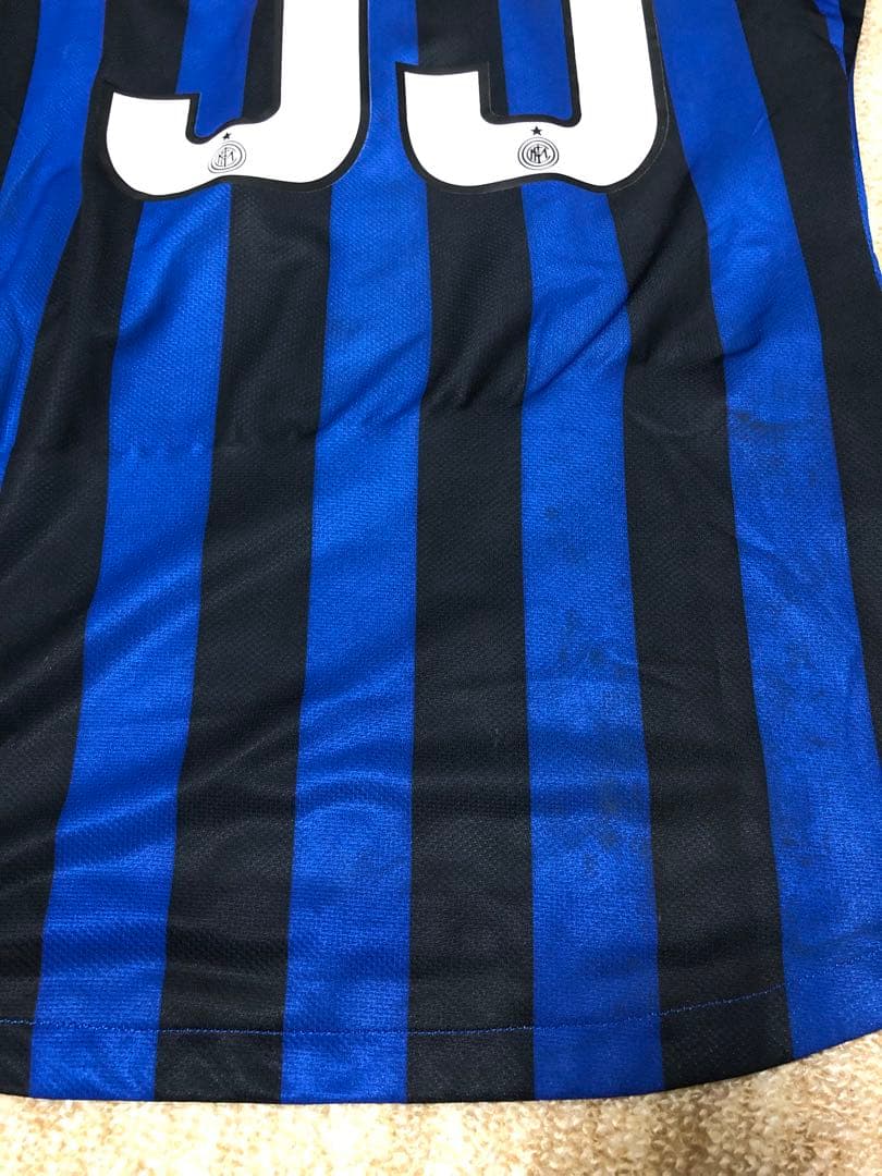 11 12 CL ホーム　インテル　長友　長袖実使用マルセイユ戦