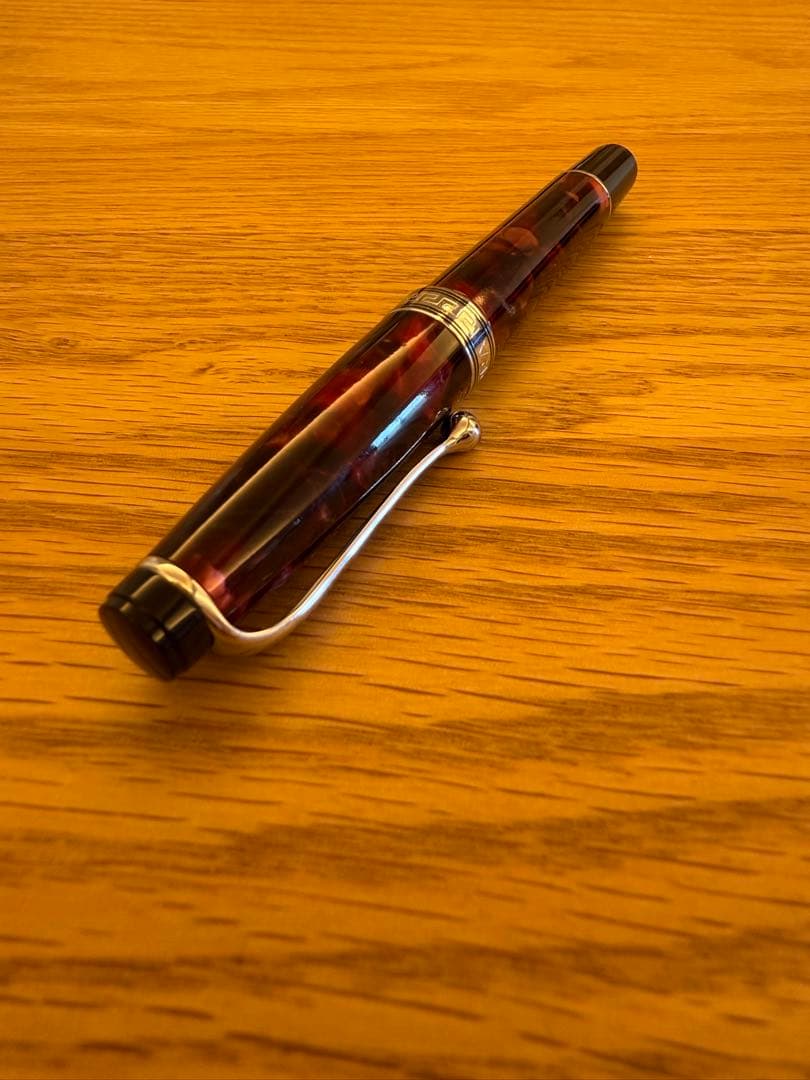 AURORA アウロラ 万年筆 ミニ オプティマ バーガンディ M