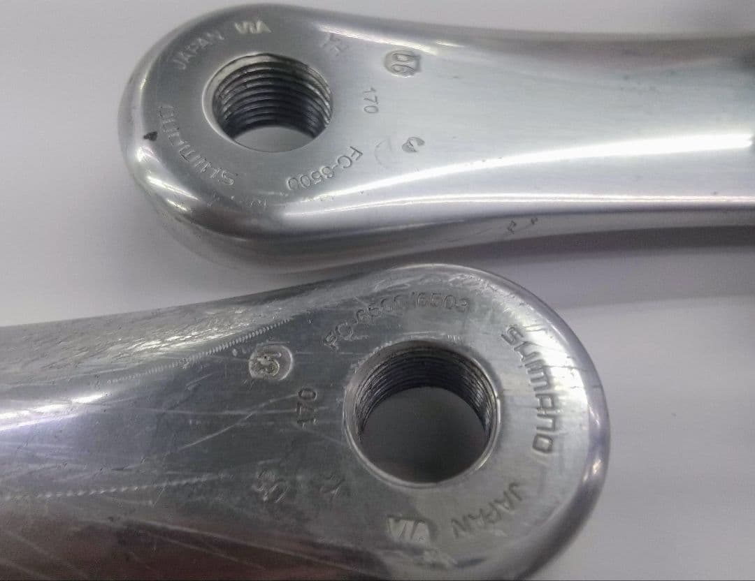 SHIMANO ULTEGRA FC-6500 クランクセット　オクタリンク