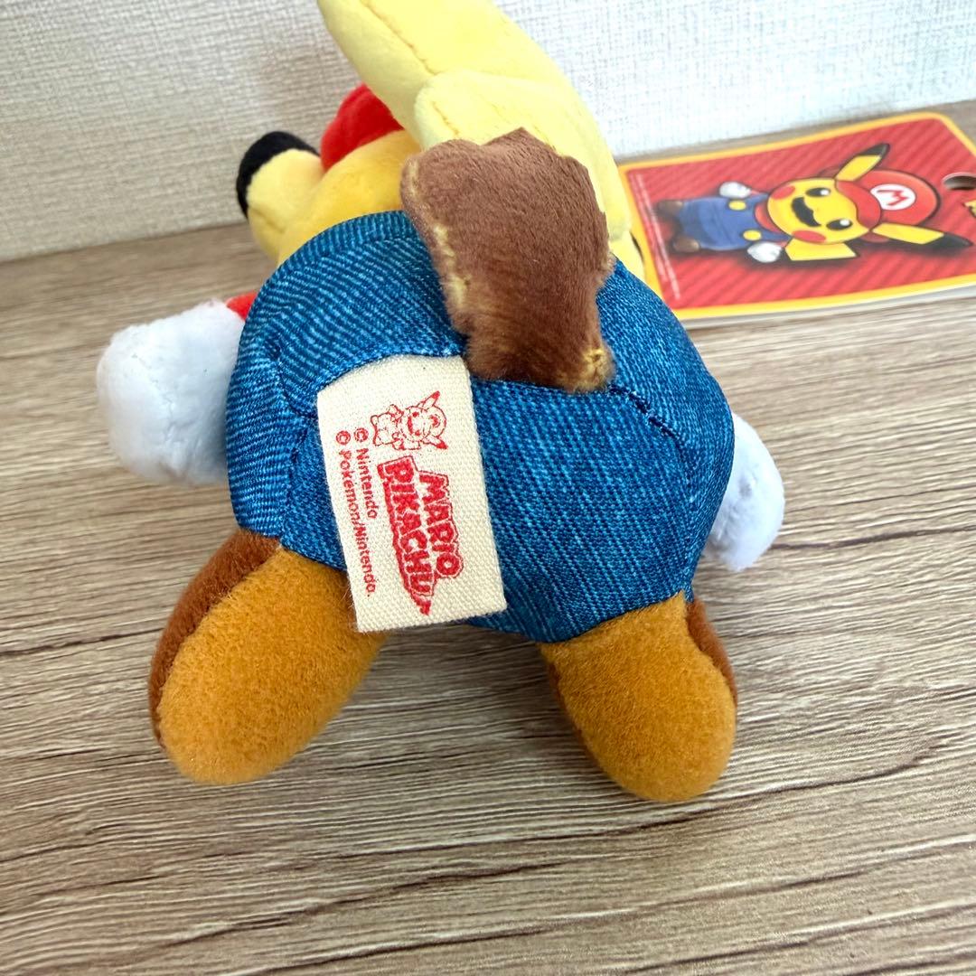 ピカチュウ マリオコスチューム ぬいぐるみ マスコット